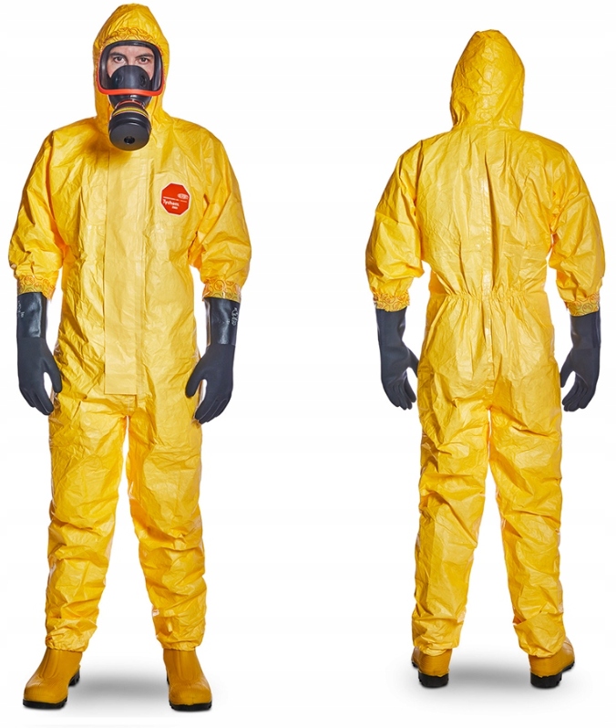 Chemický oblek, Vodotěsný, antistatický