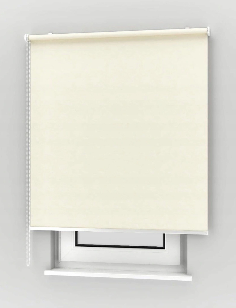 Wolnowisząca roleta termo Beżowa Beż 69x220 cm Wzór klasyczny