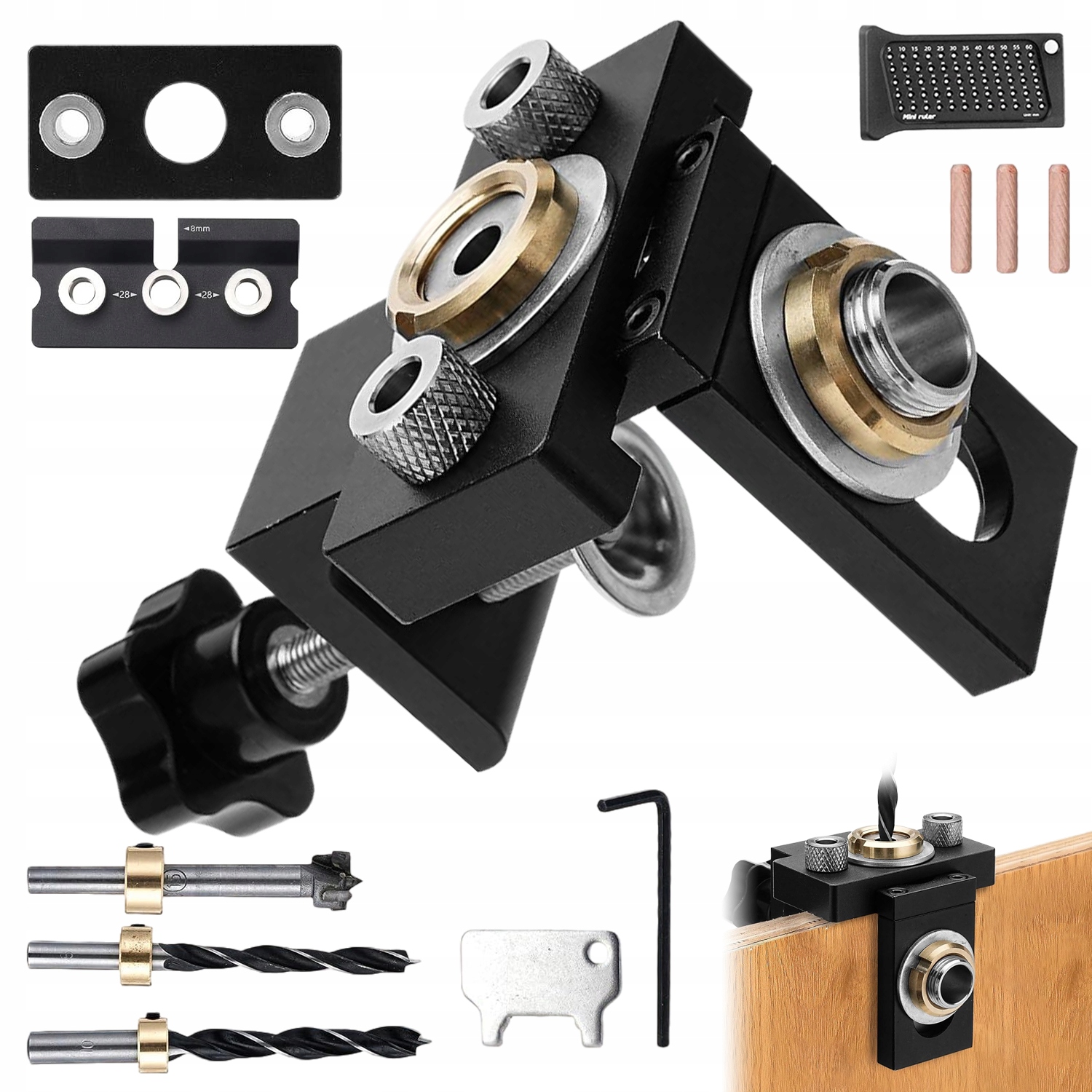 Šablona Pro Excentry S Tvrzenými Ocelovými Pouzdry A Nástroji Typu Diy