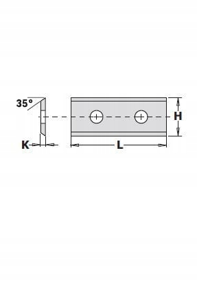 

Cmt płytka wymienna do frezów hwm 50x12x1,5 50122