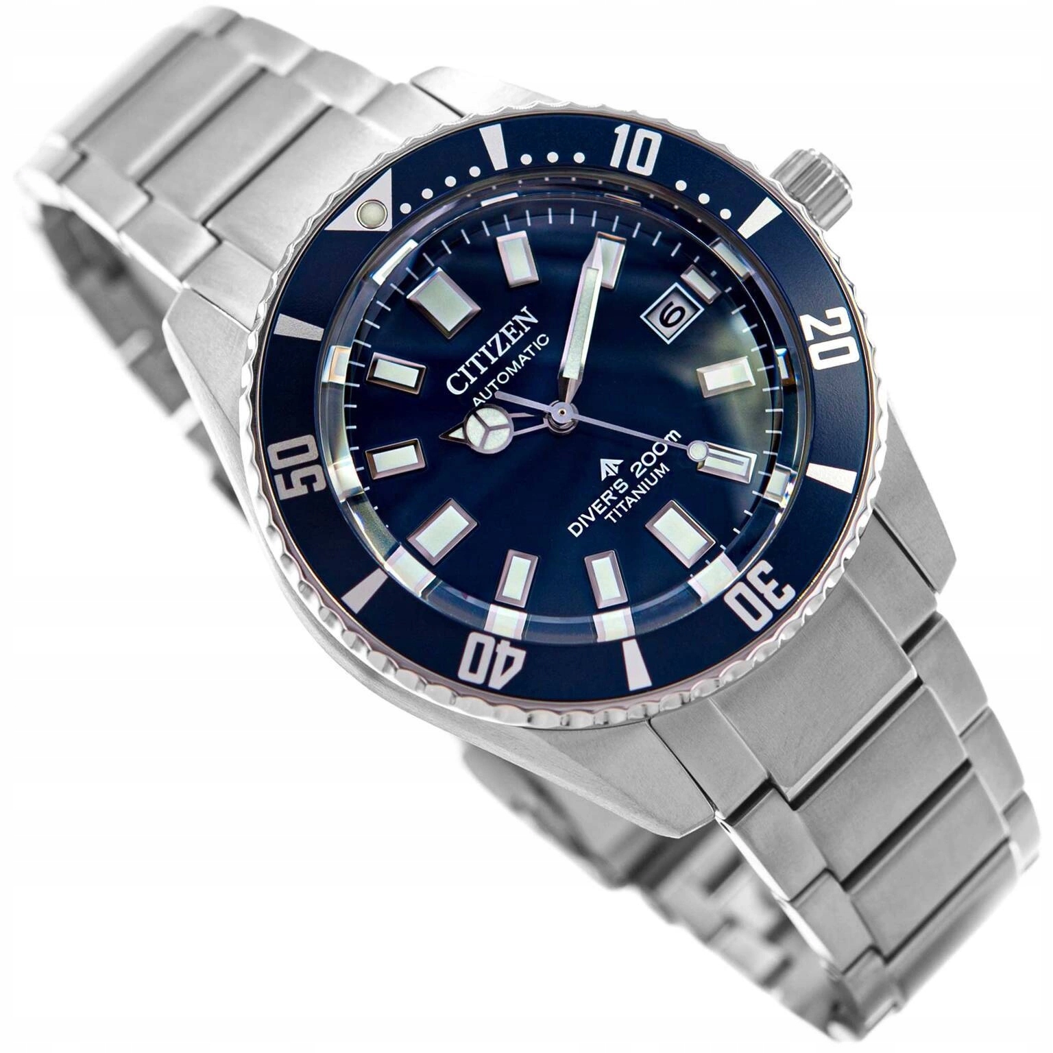 Pánské Hodinky Citizen NB6021-68L Promaster Diver's Automatic Titanium Potápěč