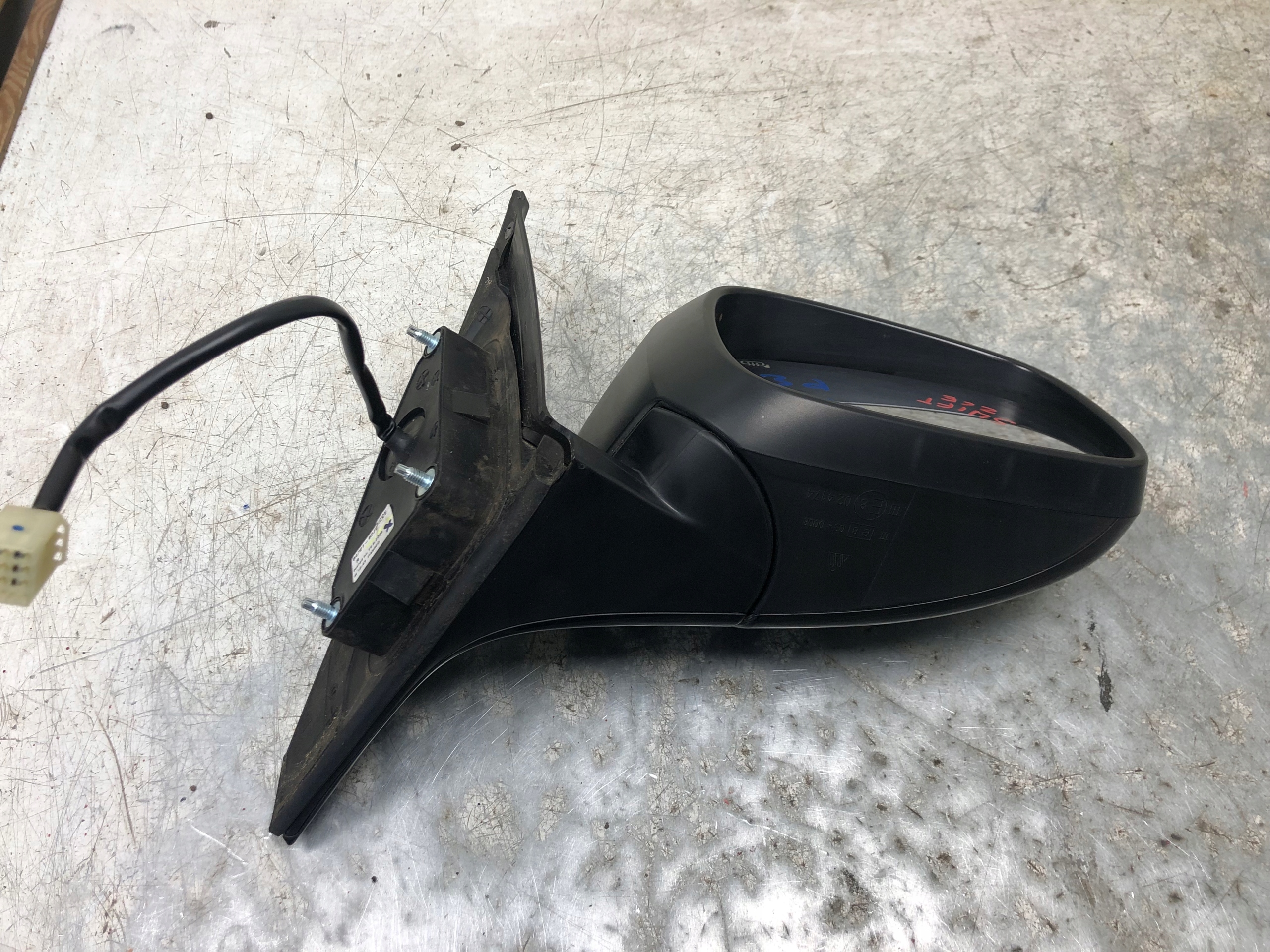 mirror right 5 PIN SUZUKI SWIFT IV MK6 3D ZCE