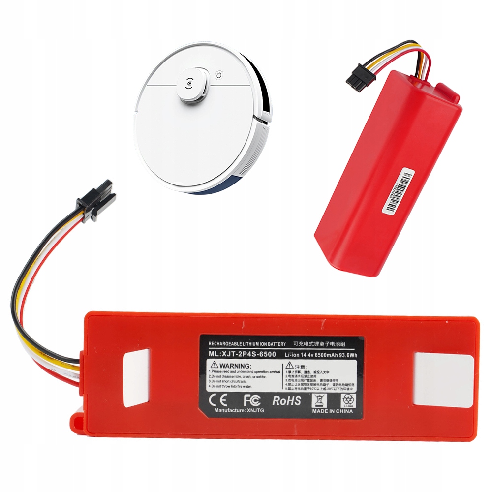 Akumulátor Li-ion 14.4V 6500MAH Pro Vysavač Roborock S50 S51 S55