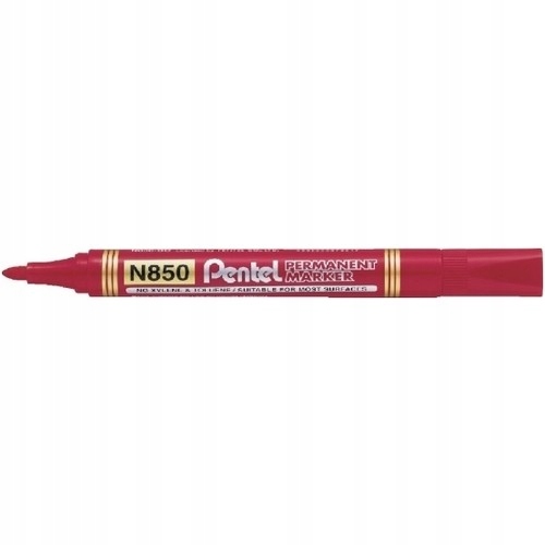 

Marker permanentny Pentel N850 okrągły czerwony