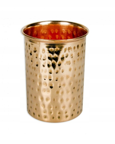 

Miedziany Kubek Szklanka Naczynie Na Wodę Cu 250ml