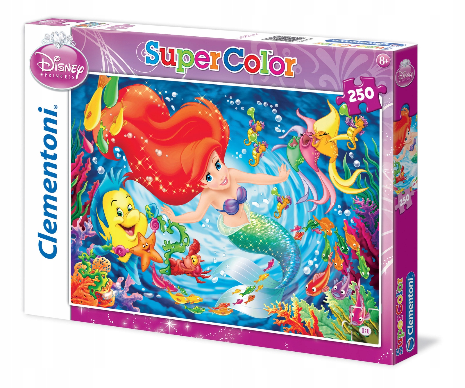 

Puzzle Mała Syrenka Arielka 250 el. Clementoni 8+