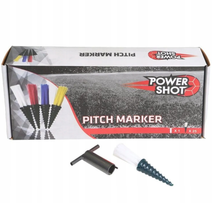 Powershot Pitch Marker FA024W Znaczniki murawy 25 szt