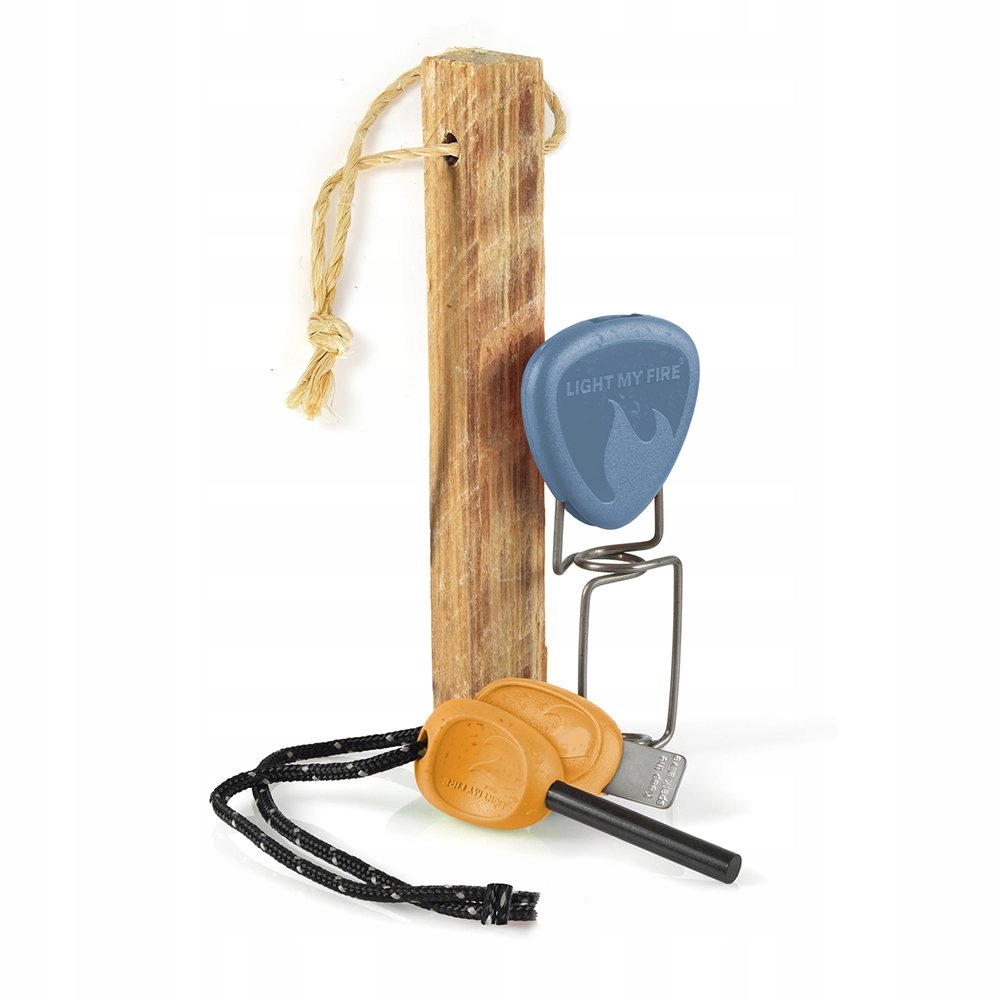 FireLighting Kit BIO HazyBlue/RustyOrange