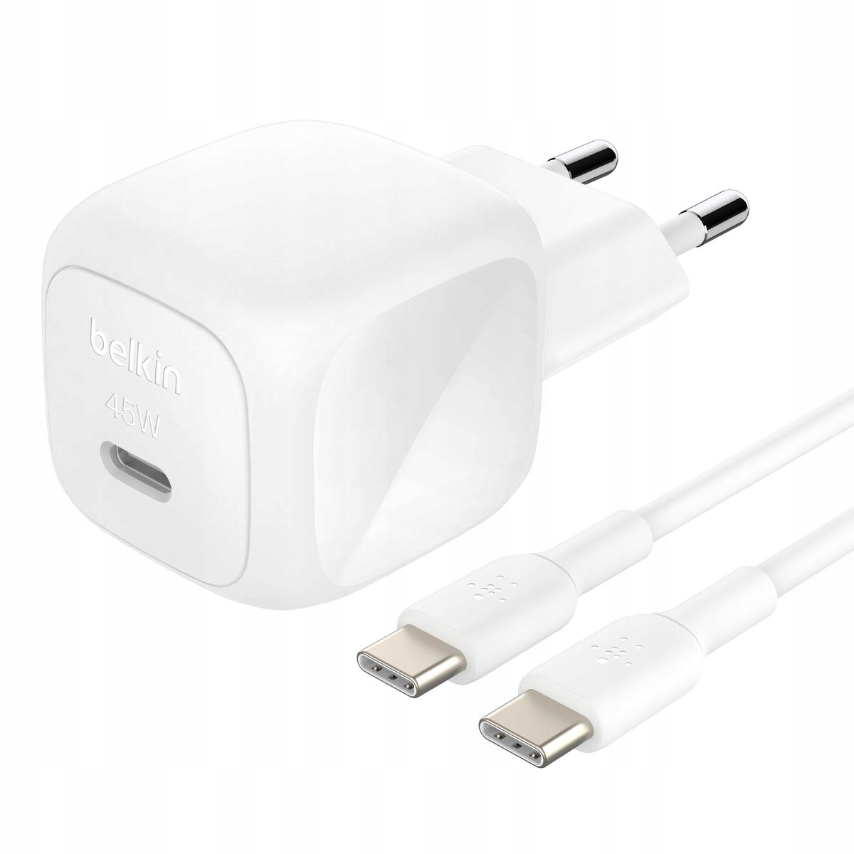 Belkin Nabíječka Usb-c 45W, Pd 3.1, BoostCharge, kompaktní, kabel Usb-c