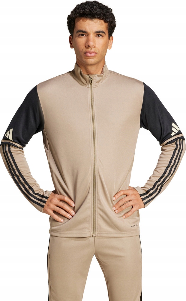 Pánská Mikina Adidas Squadra 25 Training Béžovo-černá JP3391 vel L