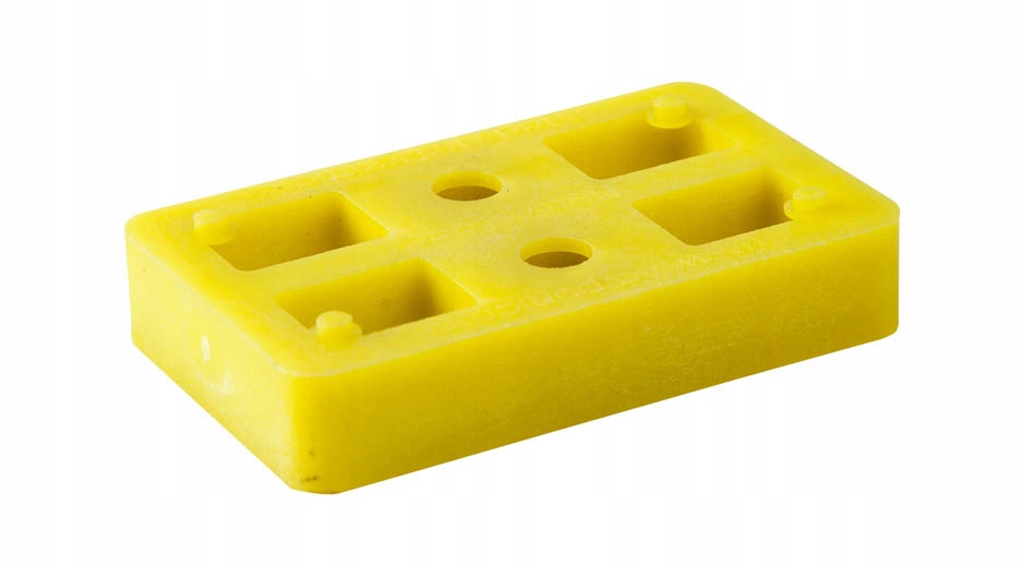 Distanční podložky 80x50 gr. 15 mm, plastové distanční podložky do 2 tun, 100 ks