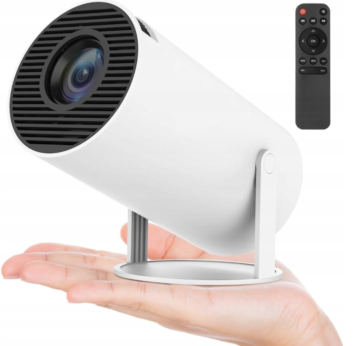 PROJEKTOR RZUTNIK 4K ANDROID TV 11 Wifi6 2.4G/5.8G BT5.0 40-130" Wbudowane głośniki tak