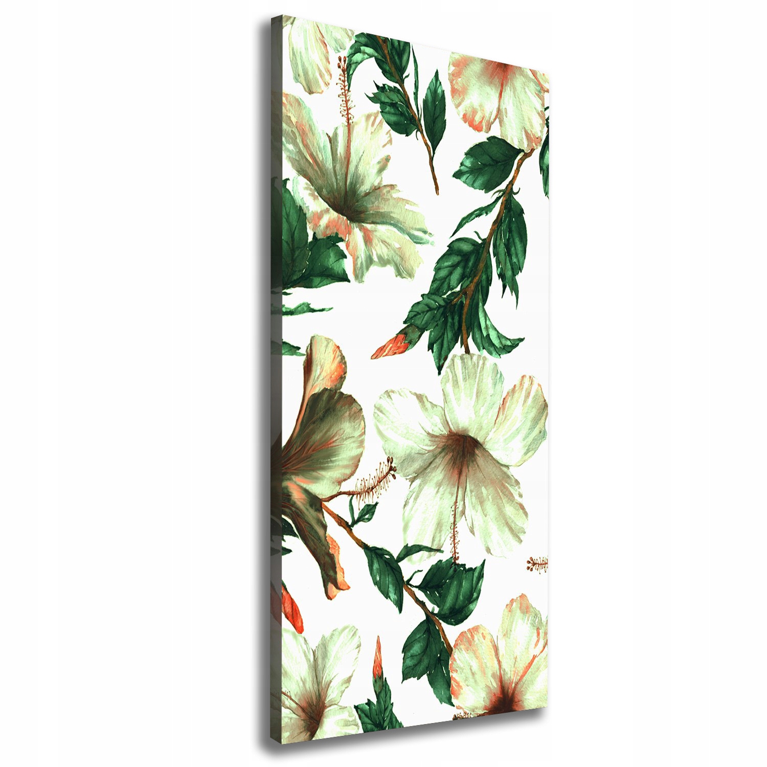 

Foto obraz na płótnie do salonu Hibiskus 50x125 cm