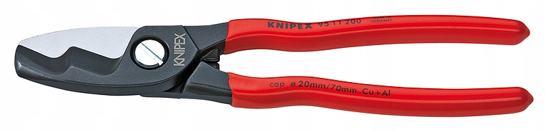 Knipex 95 11 200 Nůžky na kabely, dvojité