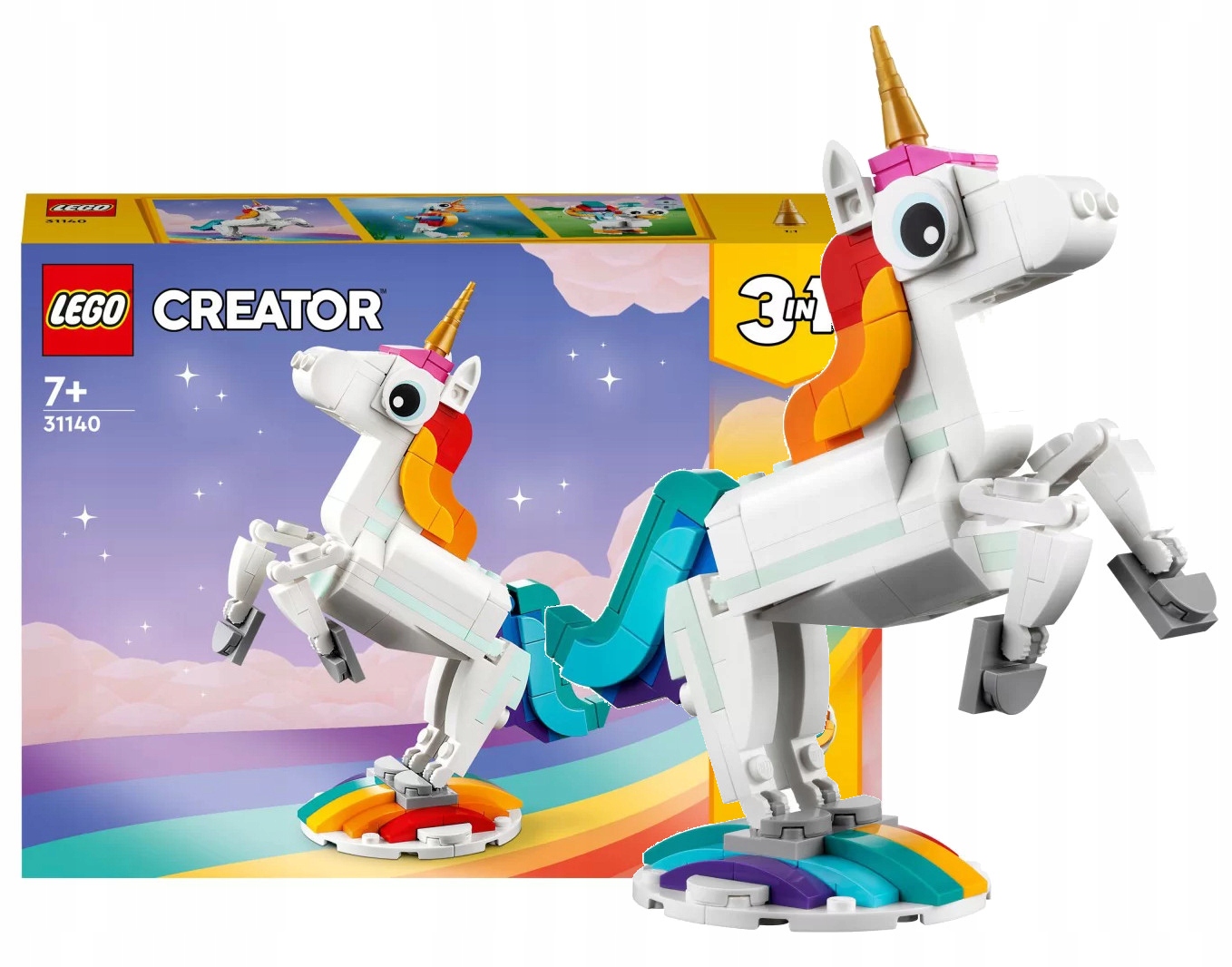 

Lego Creator 31140 Magiczny jednorożec