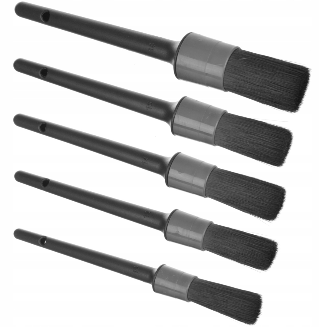 

Pędzle do detailingu detali detailingowe 5x zestaw