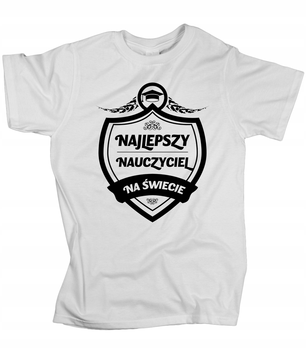 

Koszulka męska Najlepszy nauczyciel prezent 5XL