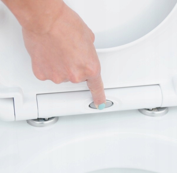 TWARDA DESKA SEDESOWA KLAPA WC WOLNOOPADAJĄCA