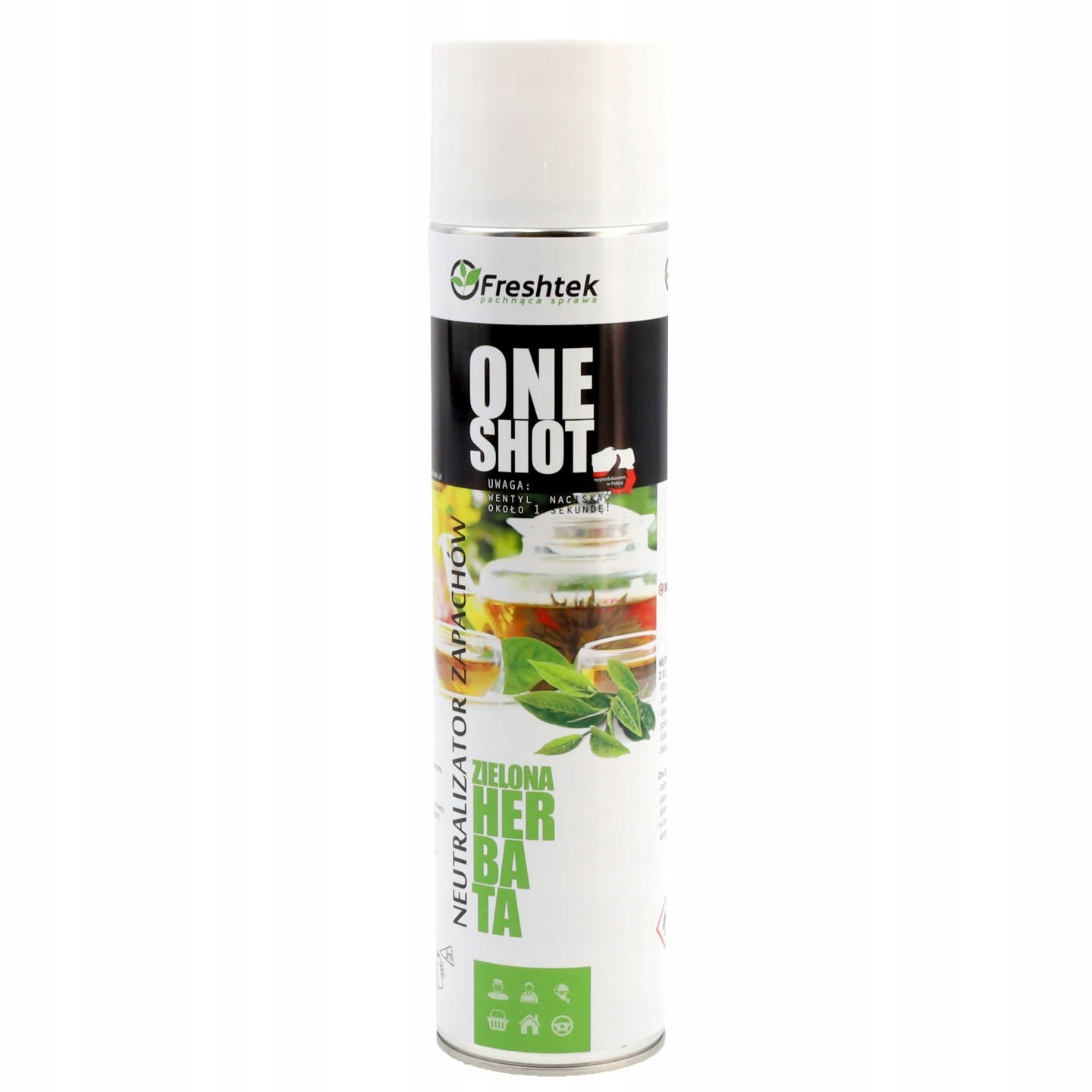 

Odświeżacz Powietrza Freshtek One Shot Herbata