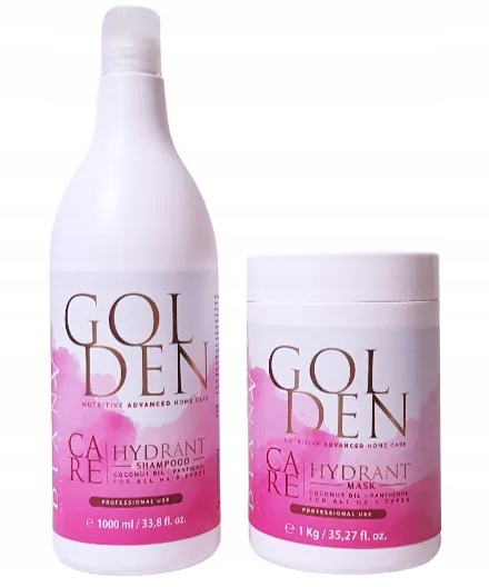Zestaw Diana Golden nano złote proteiny 1000ml+1kg