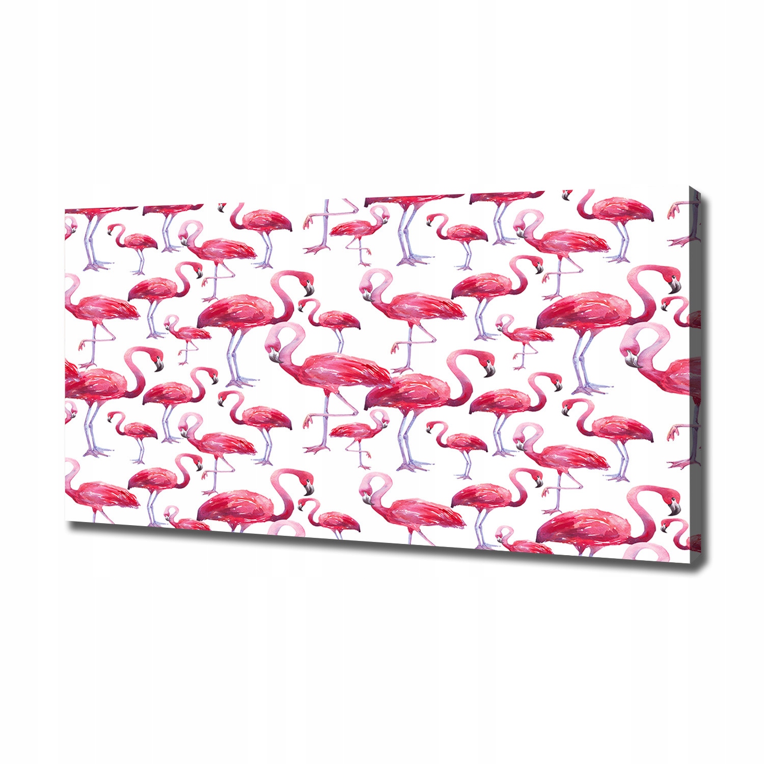 

Foto obraz canvas na ścianę Flamingi 120x60 cm