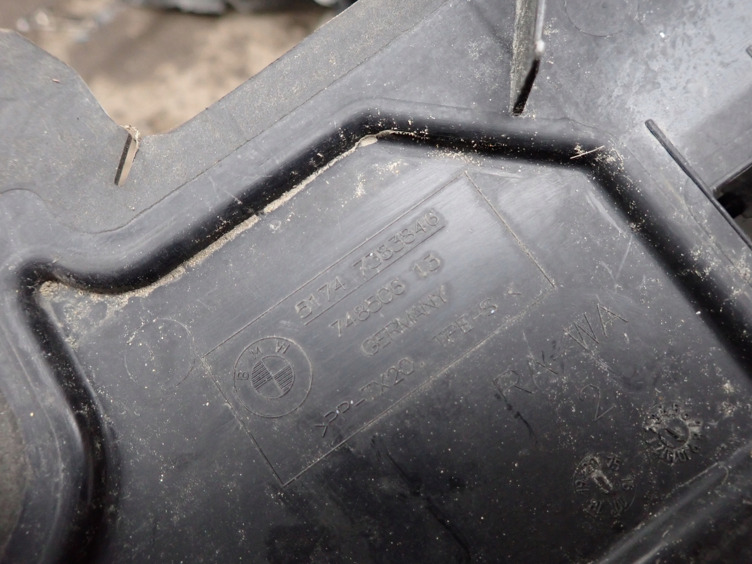 BMW G30 G31 16- steering wheel, intake air front