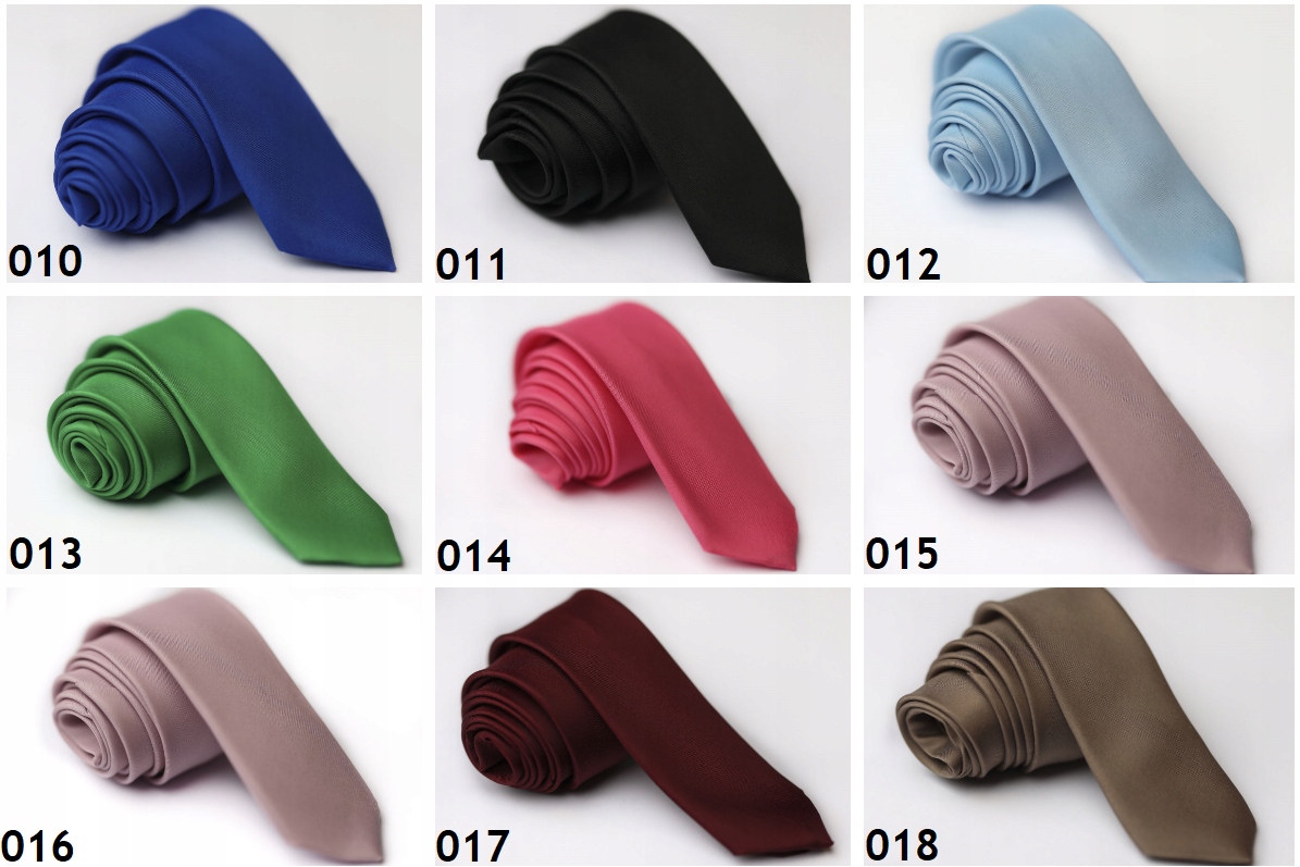 KRAWAT ŚLEDŹ WĄSKI RÓŻOWY ELEGANCKI SLIM PUDROWY Kolor różowy