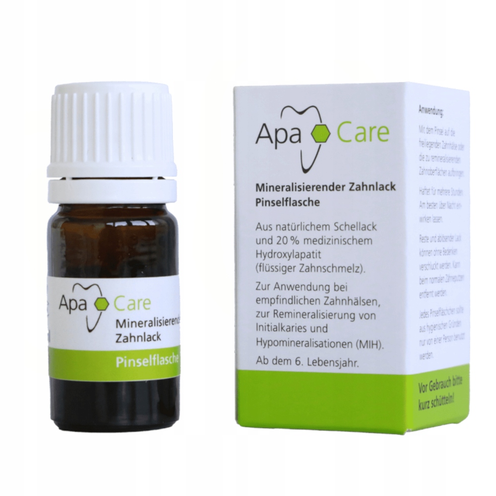 Apacare Mineralising Tooth Varnish 5ml lakier do zębów z aplikatorem