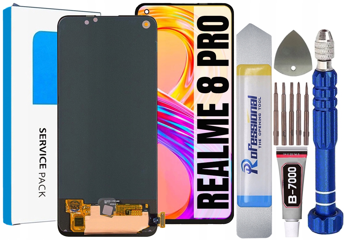 Displej Pro Realme 8 Pro RMX3081 Originál Oem Obrazovka