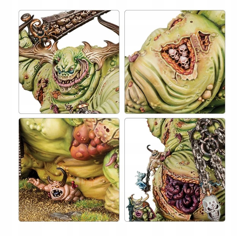 WH AoS - Daemons of Nurgle Great Unclean One Stan opakowania oryginalne