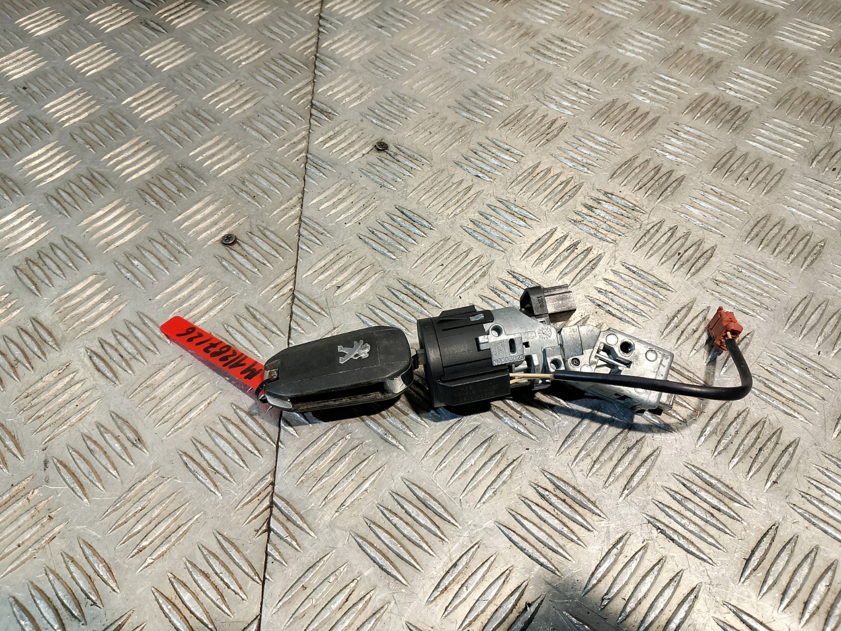 ignition + key PEUGEOT 206 N0503823 9663123280