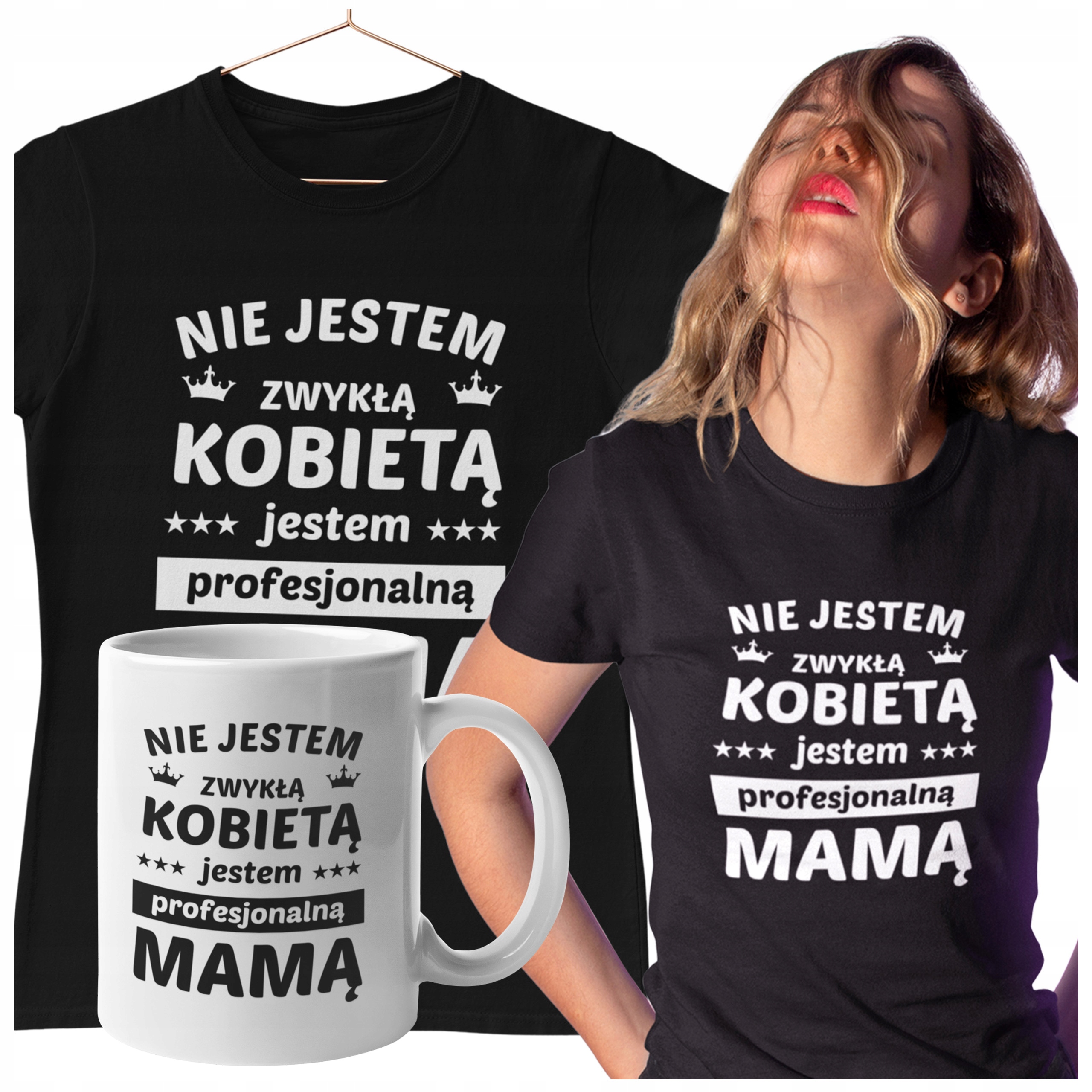 

Koszulka Dla Mamy Z Kubkiem Profesjonalna Mama