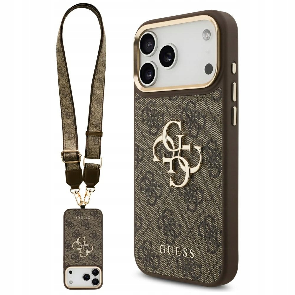 Etui Guess 4G Big 4G Classic Logo Big Strap Metal Buttons na iPhone 17 Pro