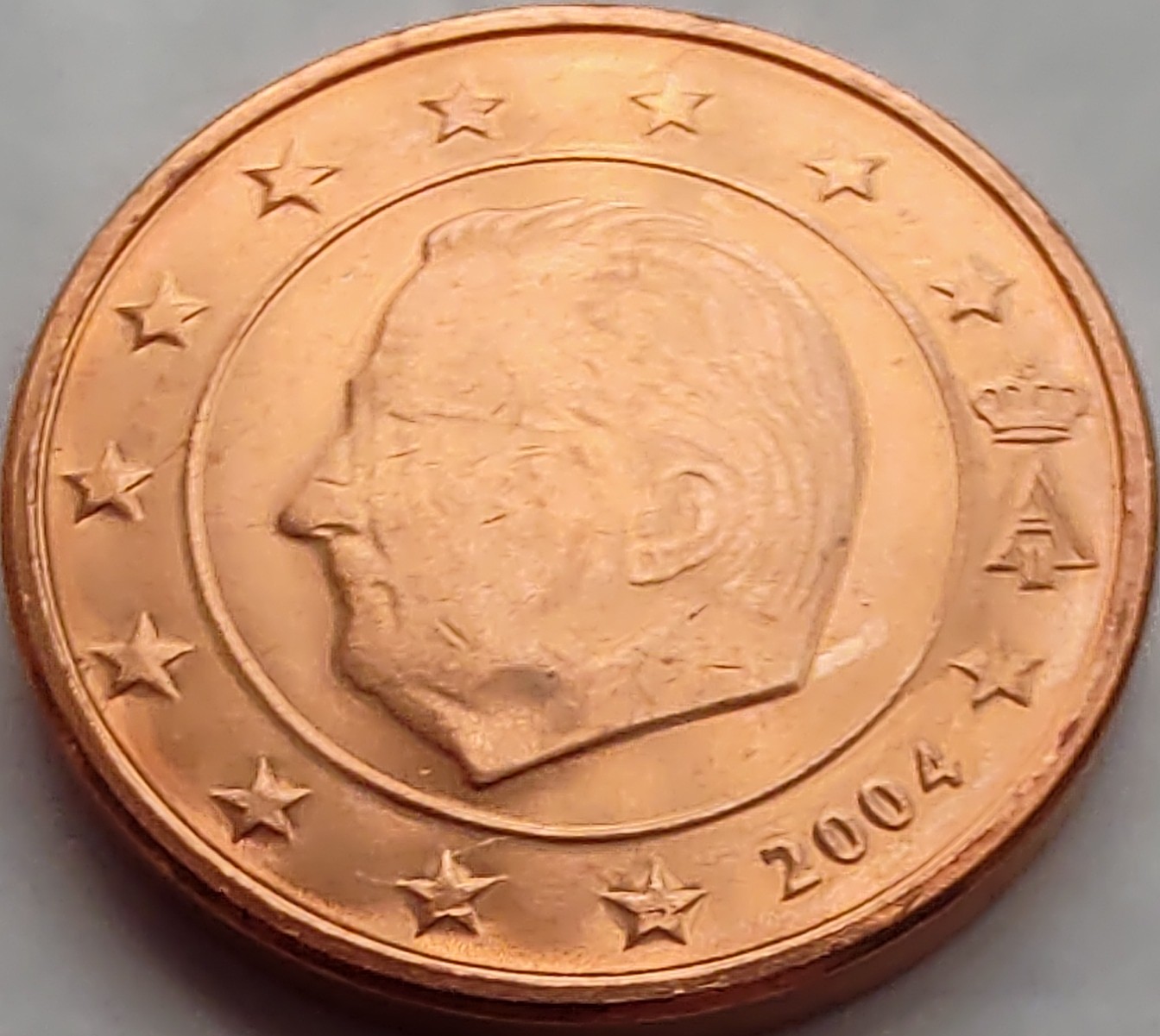 4033 - Belgia 1 eurocent , 2004