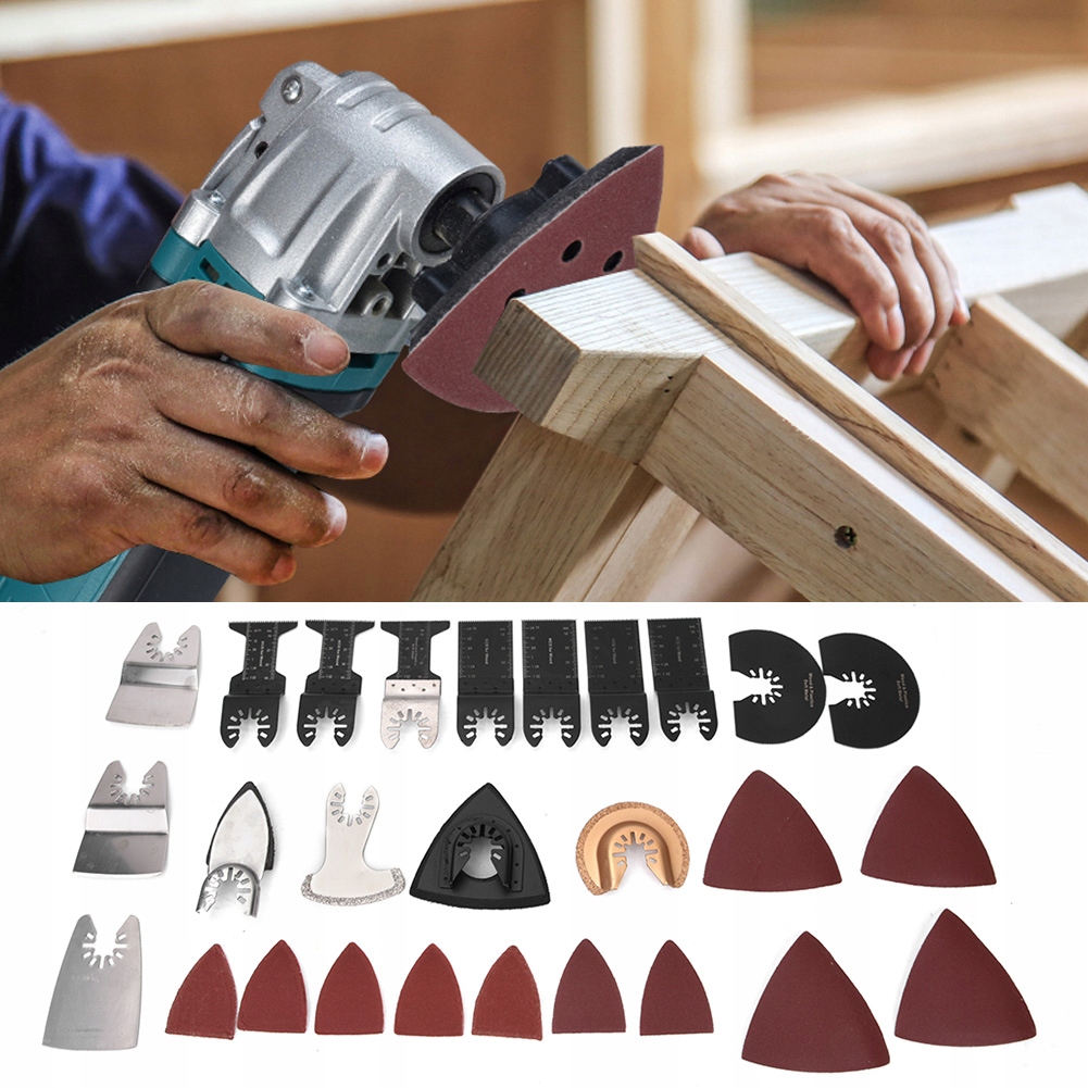 70 SZT. AKCESORIA DO NARZĘDZIA WIELOFUNKCYJNEGO Marka inna