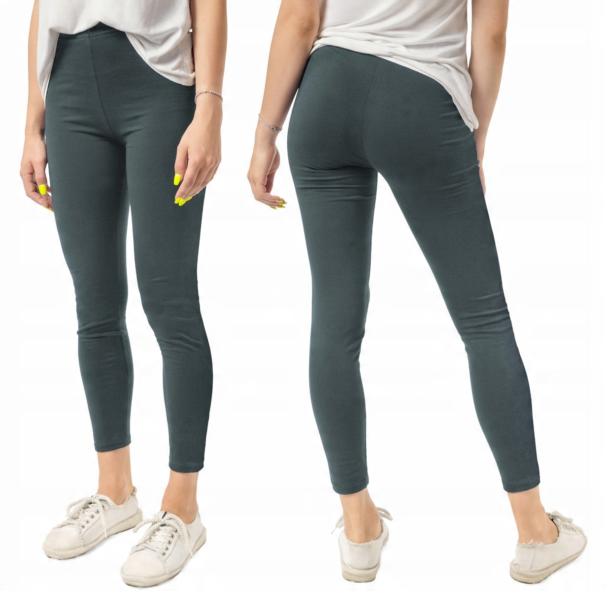 

Duże Getry Legginsy Damskie Bambusowe 202020-3 8XL