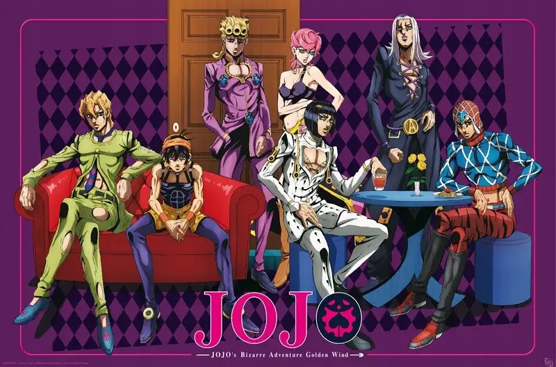 Jojos Bizarre Adventure plakat 91,5x61 cm