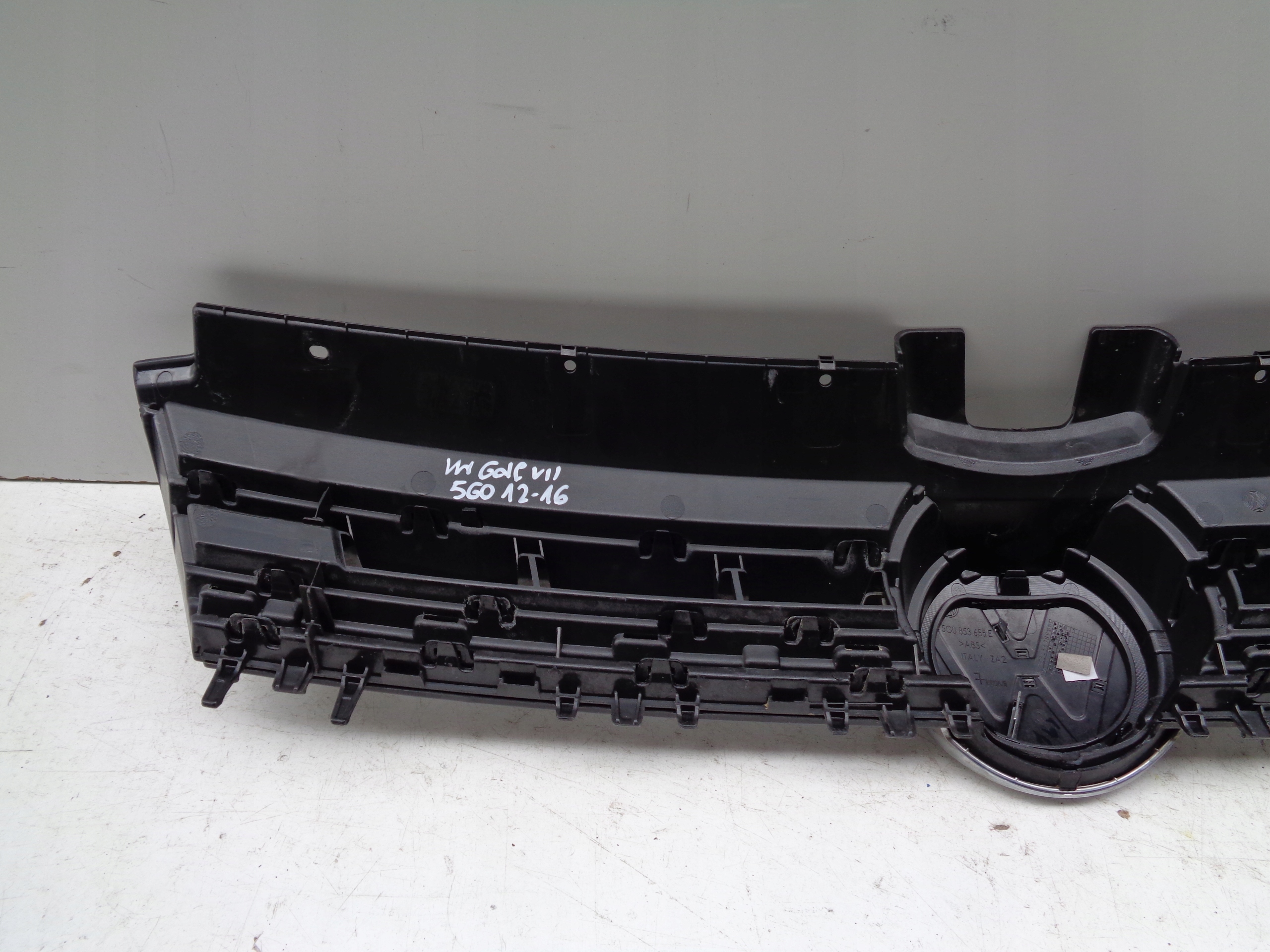 front PREKLADgrill VW GOLF VII 7 5G 5G0 12-16