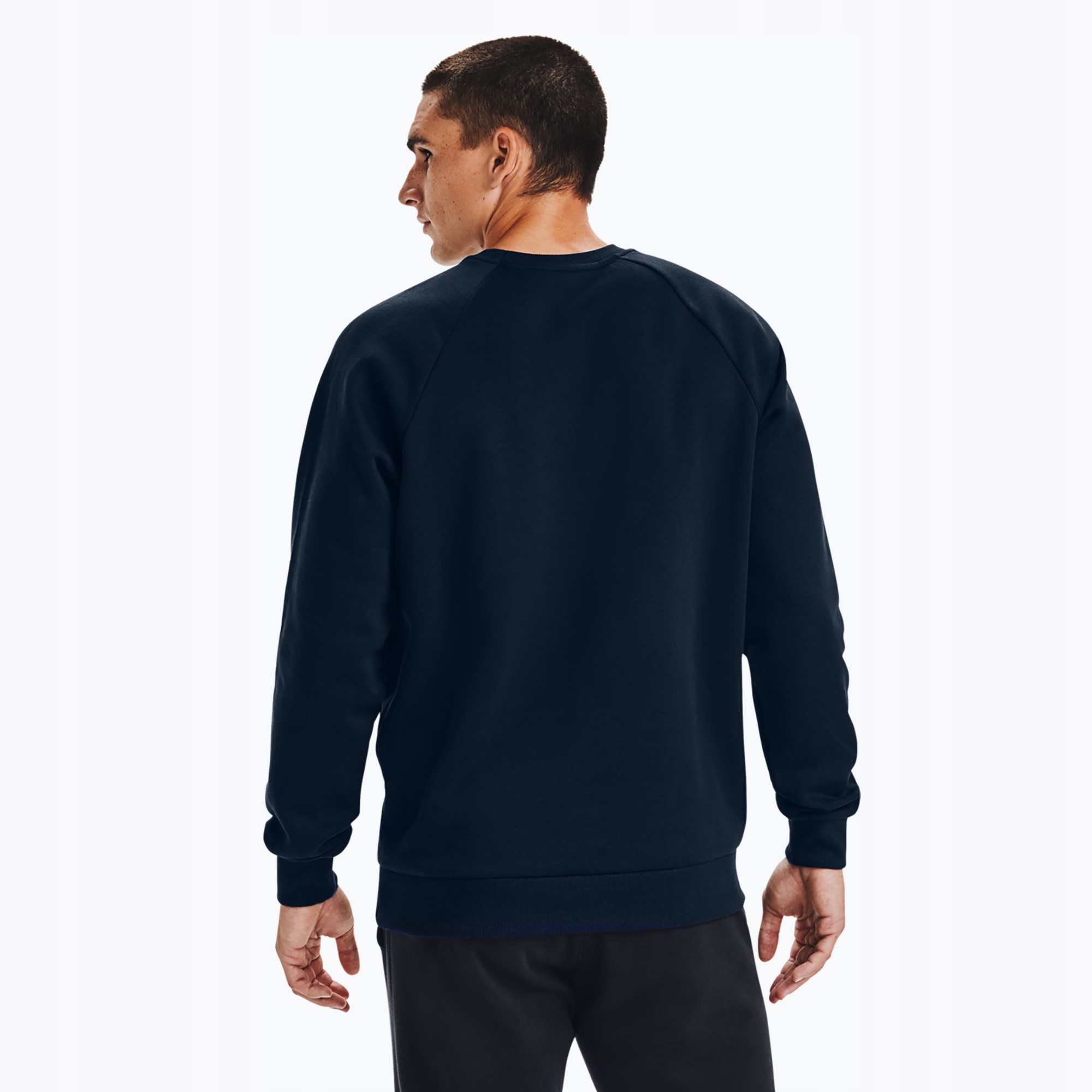 Bluza męska Under Armour Rival Fleece Crew navy blue M Właściwości oddychające