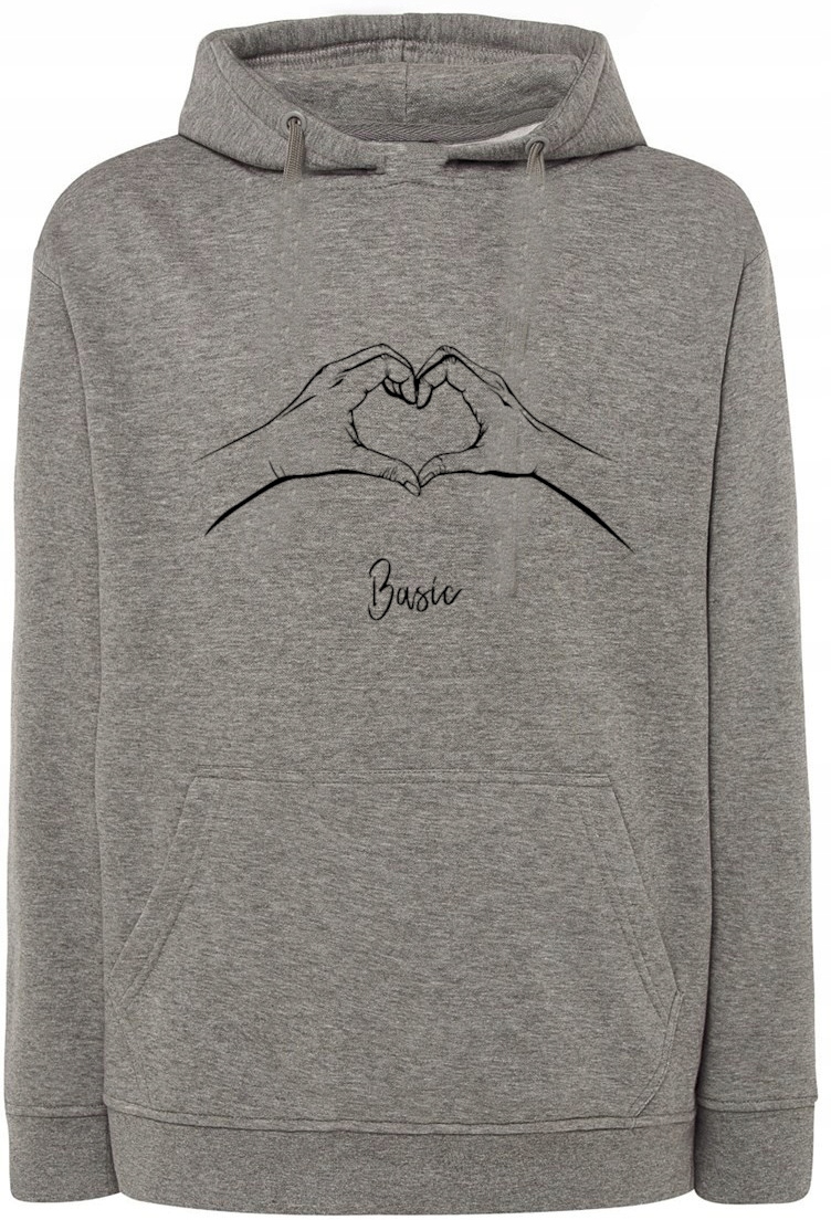 Valentýnská Mikina s potiskem Love, velikost vel. 3XL