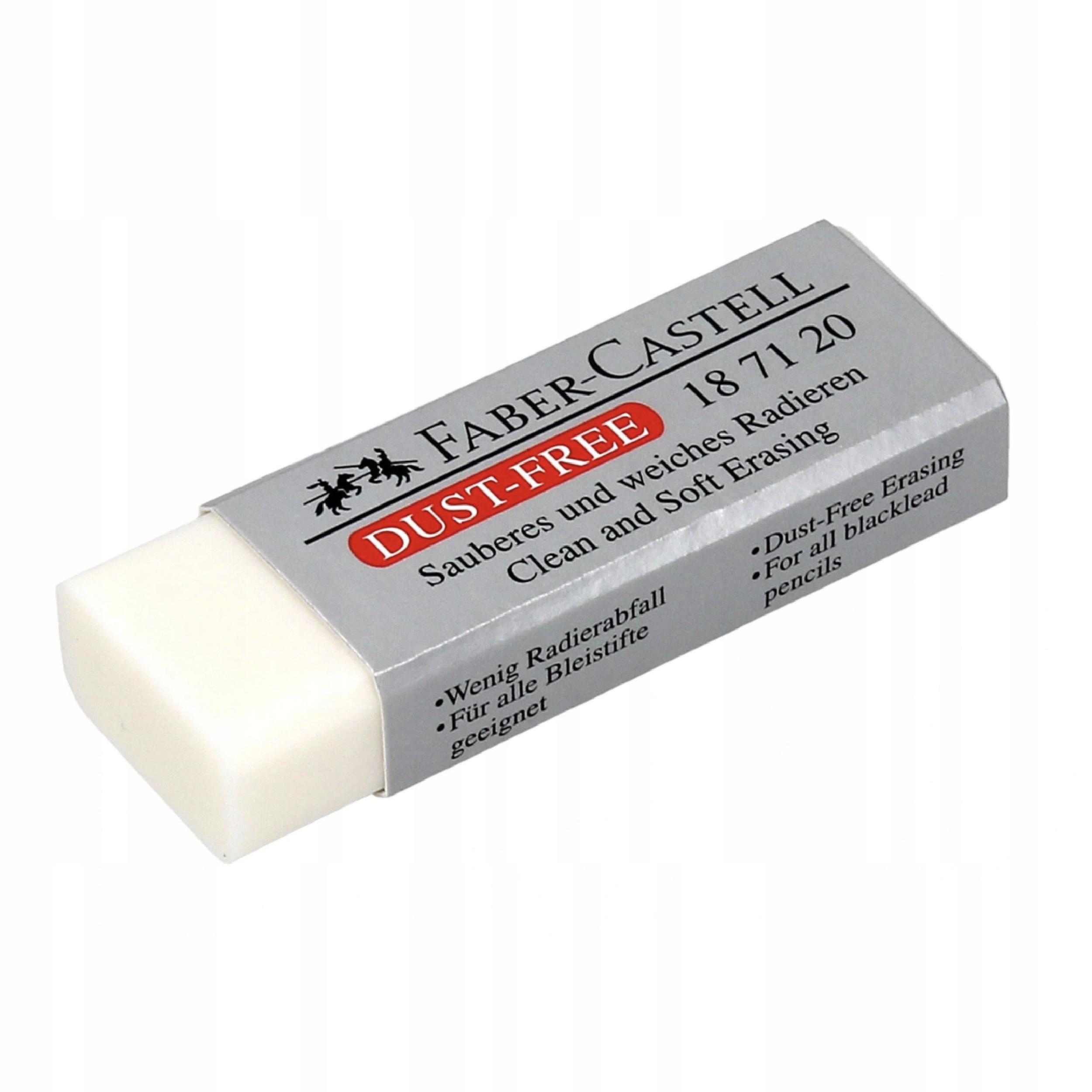 

Gumka Do Ścierania Biała Dust Free Faber Castell