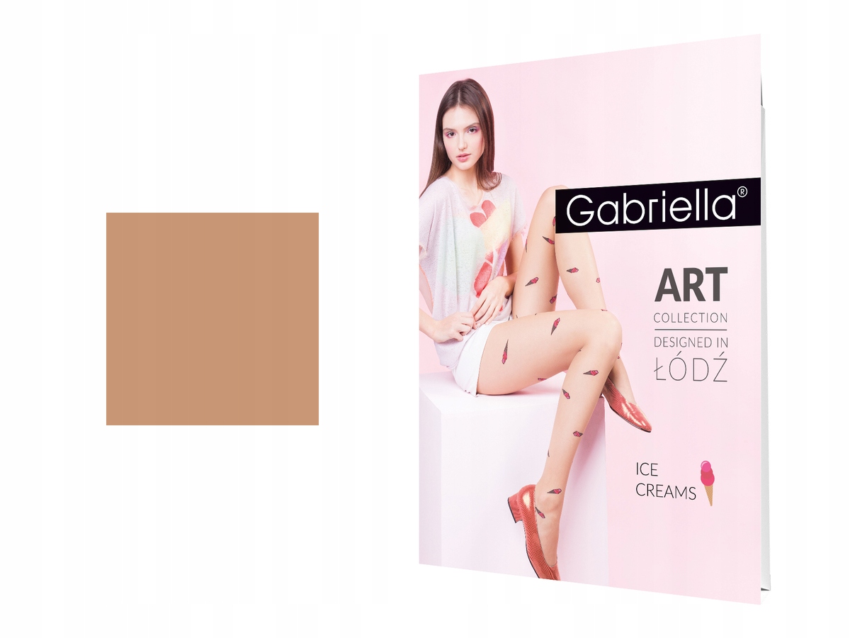 

-30% Rajstopy Gabriella Lody Ice Creams 2 Nocciola