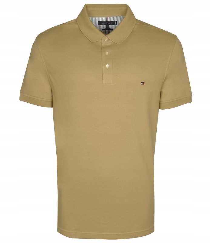 Tommy Hilfiger pánské polo, Slim, hnědé, L