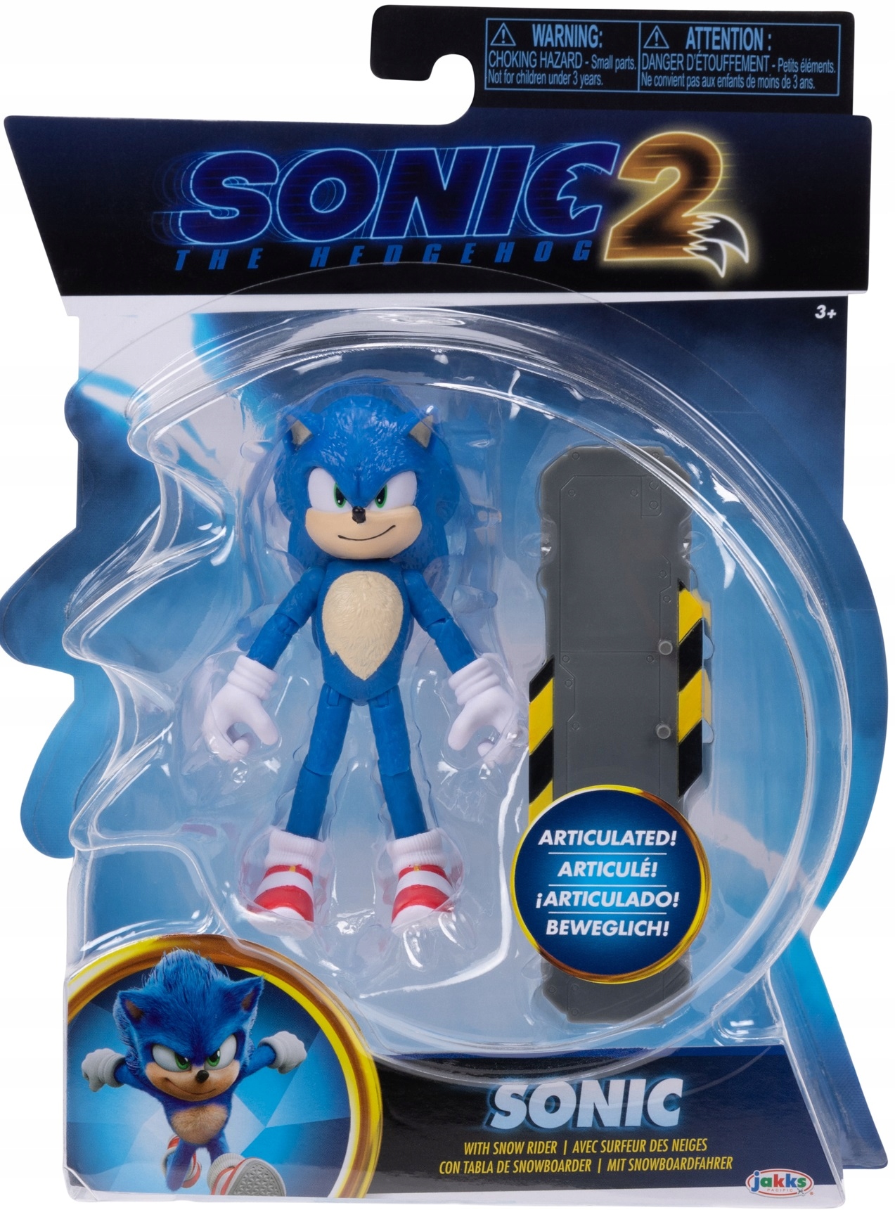 

Sonic The Hedgehog 2 Sega Figurka Sonic 10cm Jakks