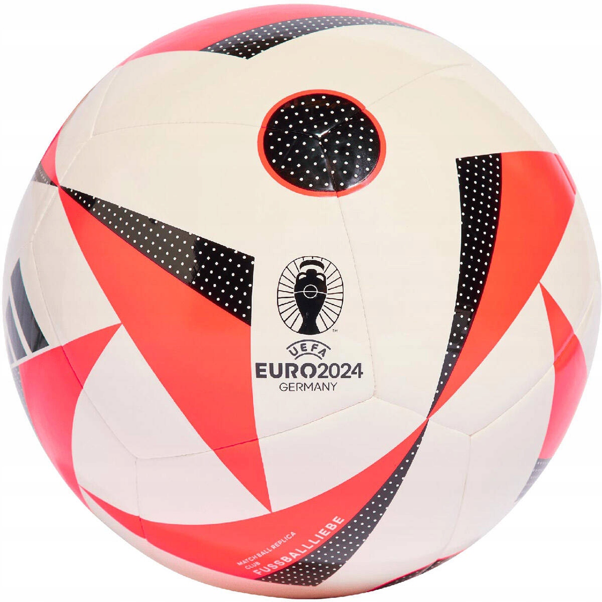 Piłka nożna Adidas Euro24 Fussballiebe Club r.5