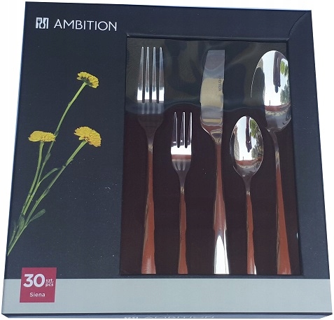 

Ambition Sztućce 30 Siena Zestaw 24 6 Widelczyki