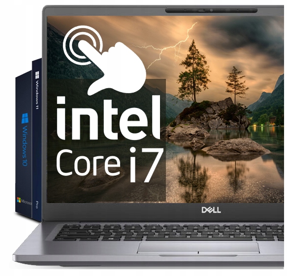 

Laptop Dell Dotykowy Fhd i7-8665 4x4.80 32GB NVMe