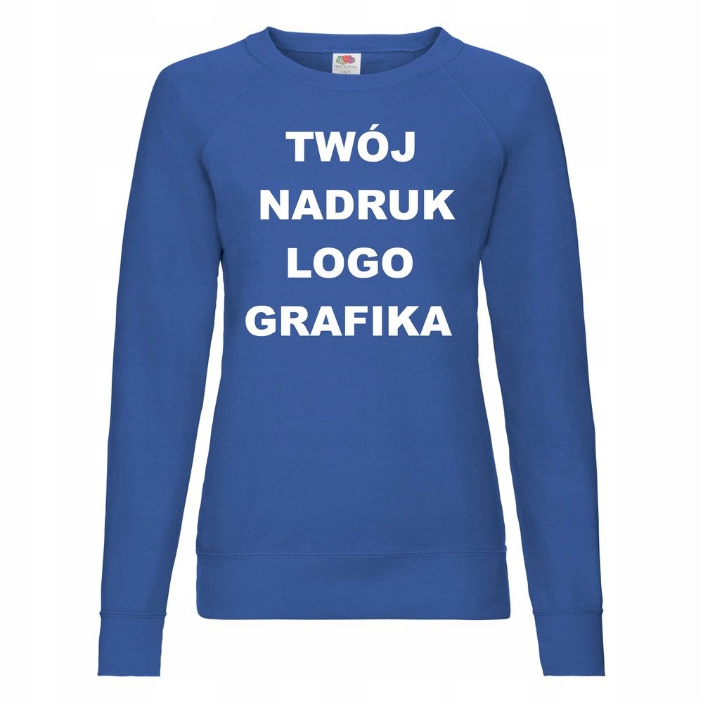 

Bluza z Własnym Nadrukiem napisem [51] Xs 158cm