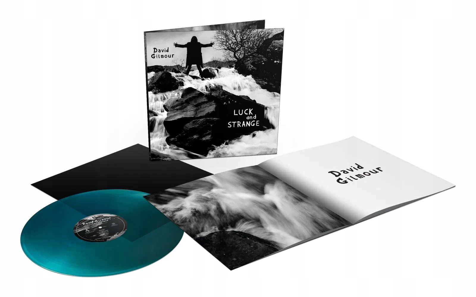 Gilmour David: Luck And Strange (Coloured Transparent Sea Blue Vinyl) Vin