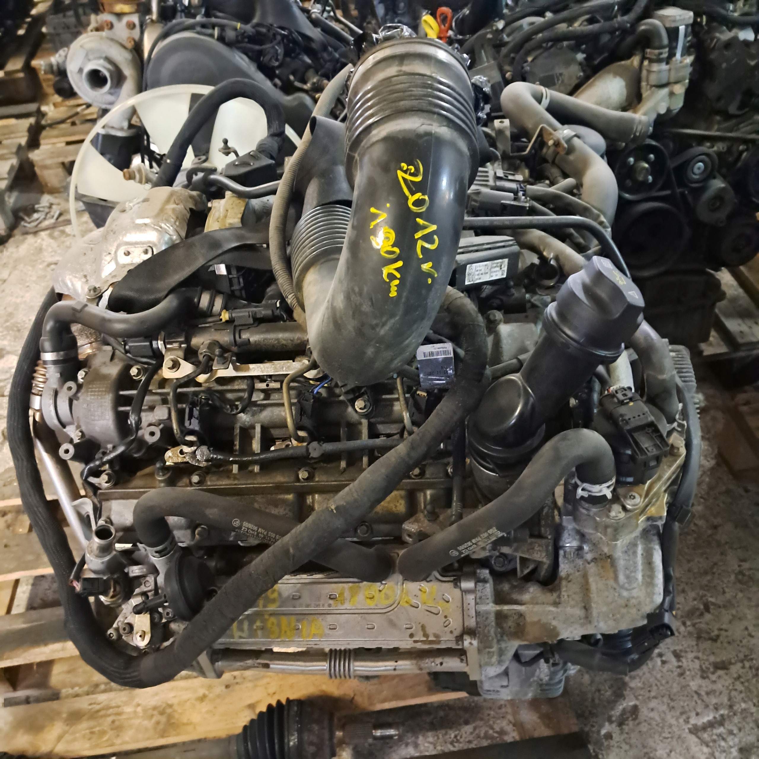 SPRINTER 906 319 3.0 V6 2012R SILNIK MAŁY PRZEBIEG 180TYŚ